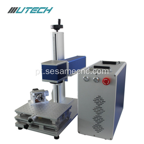 Marcação a laser de fibra de máquinas CNC